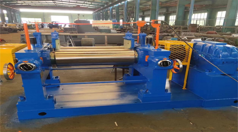 Rubber-Mixing-Roller-Two-Roll-Mill-Machine